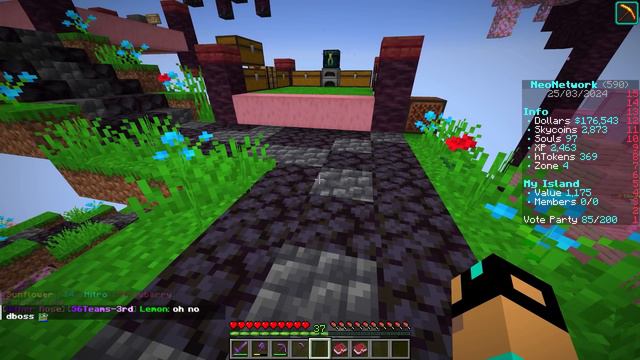 Mega Plans | Minecraft Skyblock Episode 8 (Bedrock/Java Server IP) смотреть онлайн