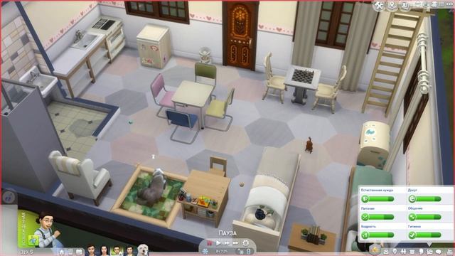 Опять без денег - Старшая Сестра #7 / Sims 4 / Челлендж Симс 4 смотреть онлайн