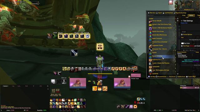 TBC Classic: UI And Weakaura's For Protection Paladin