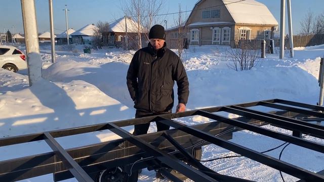 Прицеп «балансир» на сибирской пасеке. смотреть онлайн