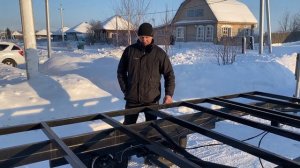 Прицеп «балансир» на сибирской пасеке.