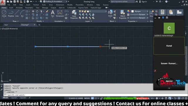 Chapter 11 | How to use ALIGN command in AutoCAD drawings | How to use LENGTHEN command смотреть онлайн