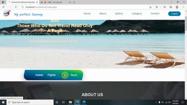 Online tours and travels system in only "PHP" language. | with source code | HTML , CSS | website | смотреть онлайн