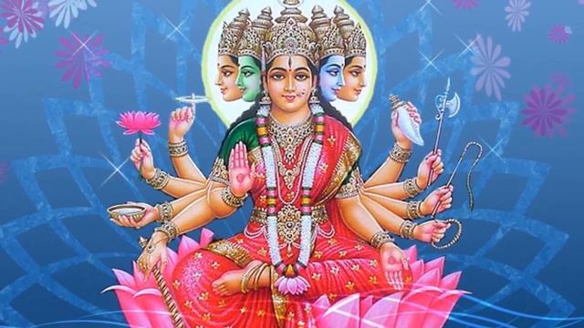 Sri Gayathri | Gopika Pornima | Sarva Devi Astotharanamavali | Sanskrit devotional смотреть онлайн