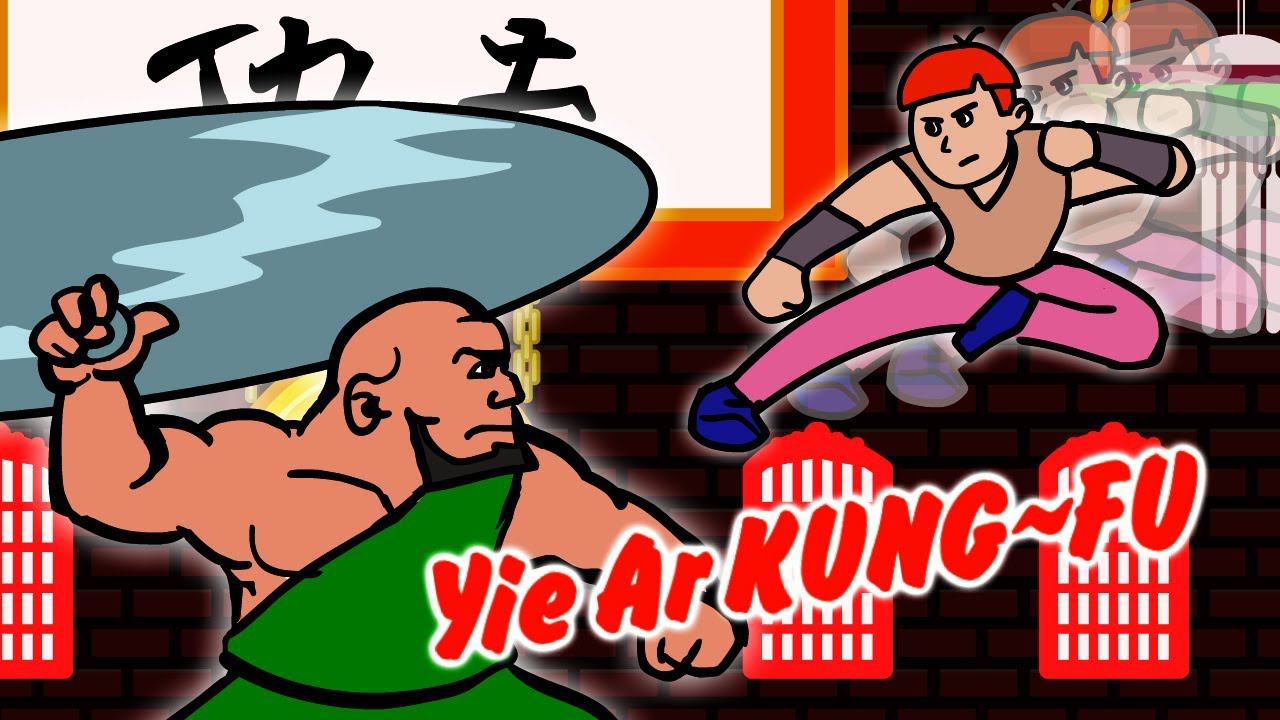 Yie-Ar Kung Fu анимация смотреть онлайн