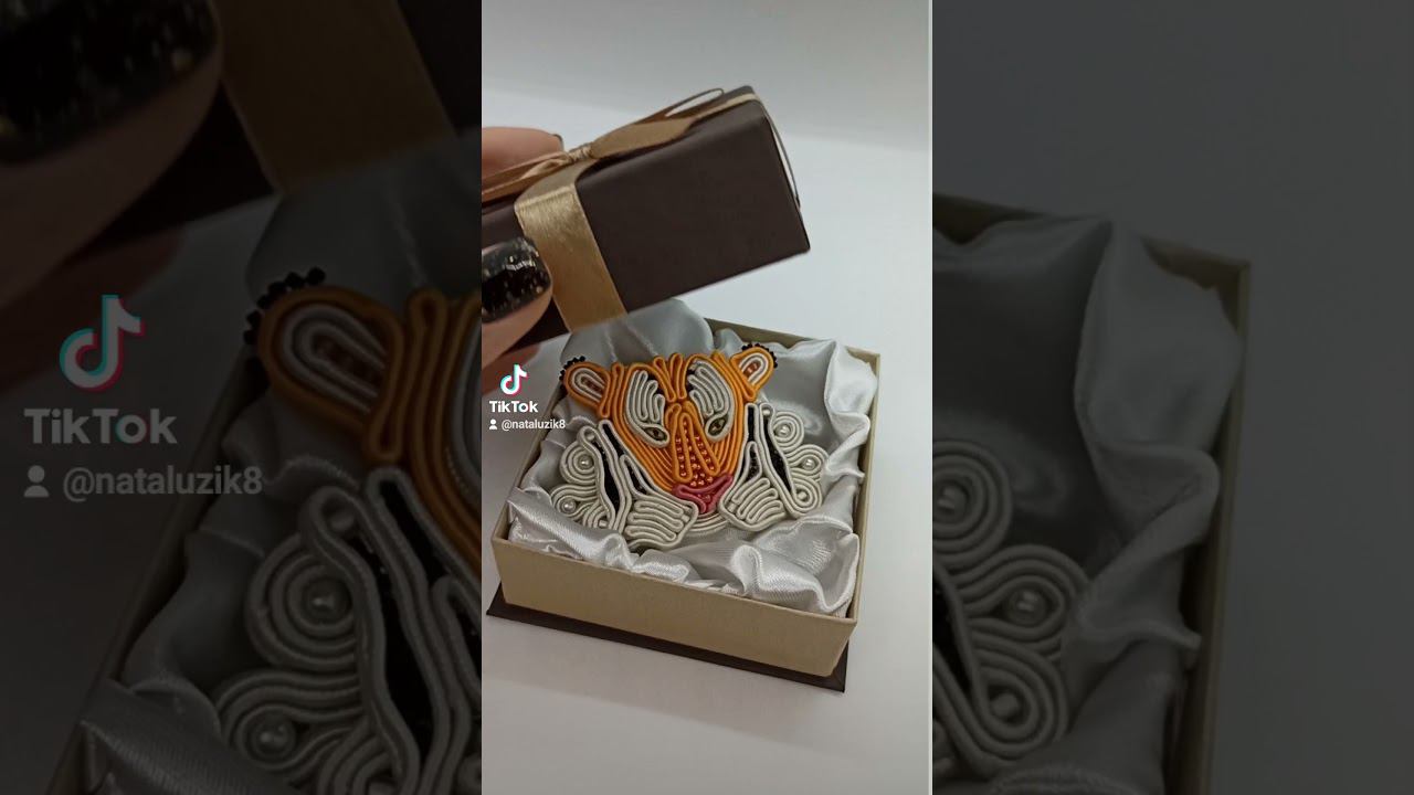 Впервые сделала тигра из сутажа смотреть онлайн