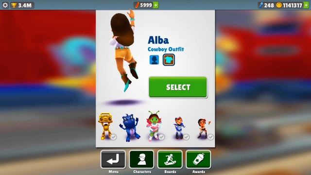 Subway Surfers #43 Новые персонажи: Yutani Gadget и Alba Cowboy! На весь экран смотреть онлайн