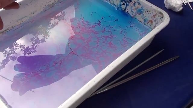 Мастер класс эбру Рисование на воде смотреть онлайн