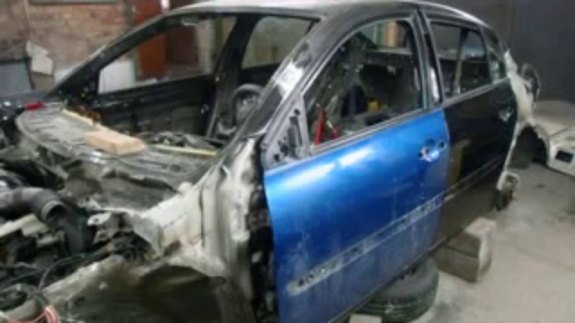 Как восстанавливают автомобиль после ДТП смотреть онлайн