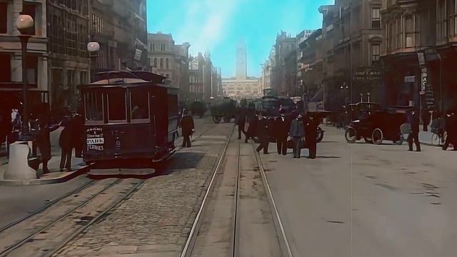 San Francisco 1906 (New Version) In Color [VFX,60fps, Remastered] W/sound Design Added