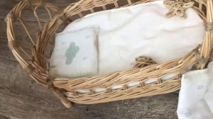 Кроватка для Куклы плетёна