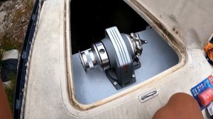 Монтаж якорной лебедки