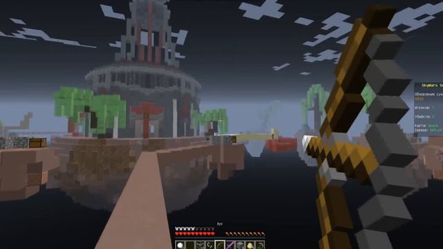 MINECRAFT SKYWARS | СНЕЖКИ - ЭТО СИЛА