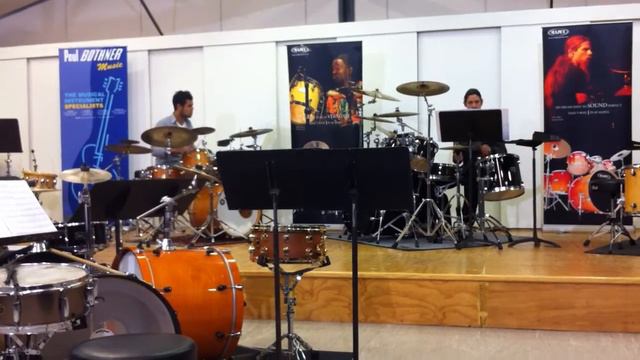 Darren Petersen & David West - Beau Soleil Music Center Drum Expo - 19-06-2012 смотреть онлайн