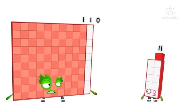 Numberblocks - 11 meets 110 (LOST CLIP) смотреть онлайн