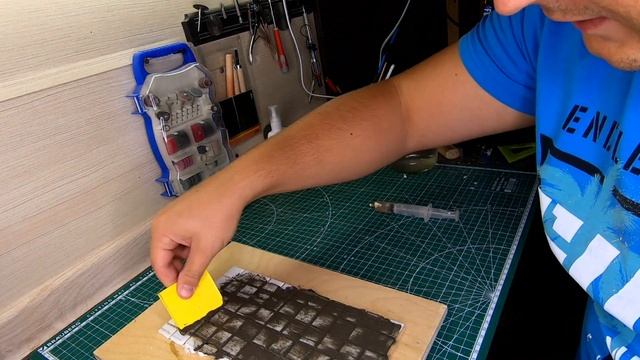 Модель мини гараж из блоков своими руками. DIY mini garage from blocks. смотреть онлайн