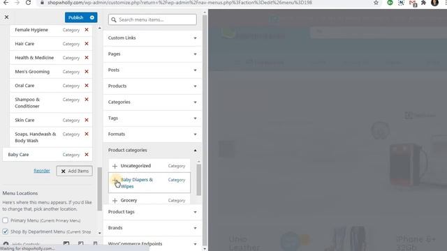 Martfury managing all department menu and sub menu смотреть онлайн