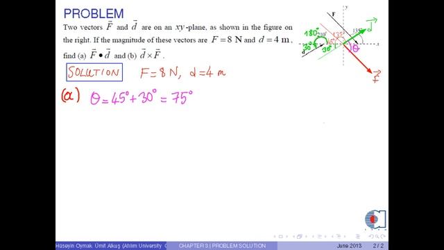 chapter 03 problem 09 dot cross product смотреть онлайн