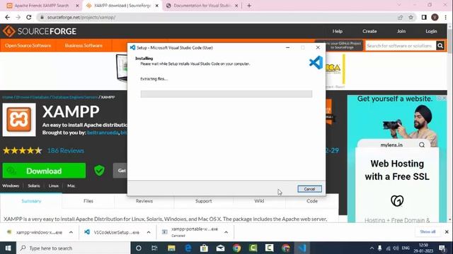 Setup localhost and start developing your web applications using xampp and vscode смотреть онлайн