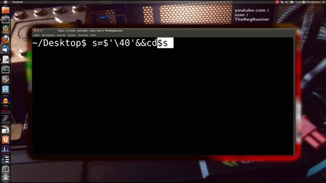 bash : Space - Oktaler Ansi Escape Code смотреть онлайн