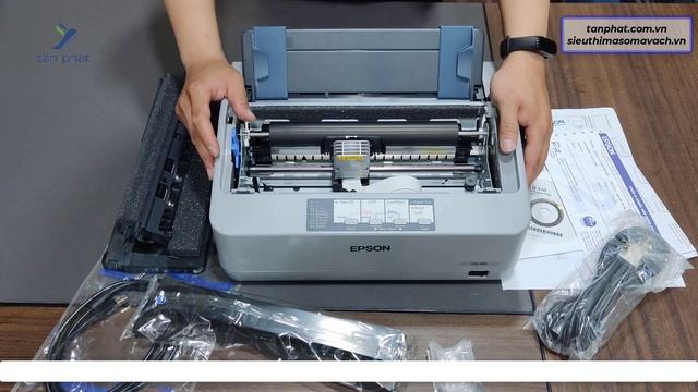 Review máy in kim Epson LQ310 смотреть онлайн