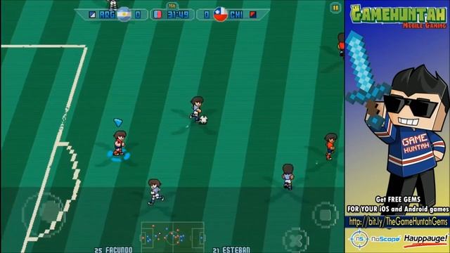 PIXEL CUP SOCCER 16 | Chile vs Argentina #CopaAmericaCentenario (1st Look iOS Gameplay) смотреть онлайн