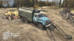 Spintires: MudRunner прохождение карта Переправа одиночное