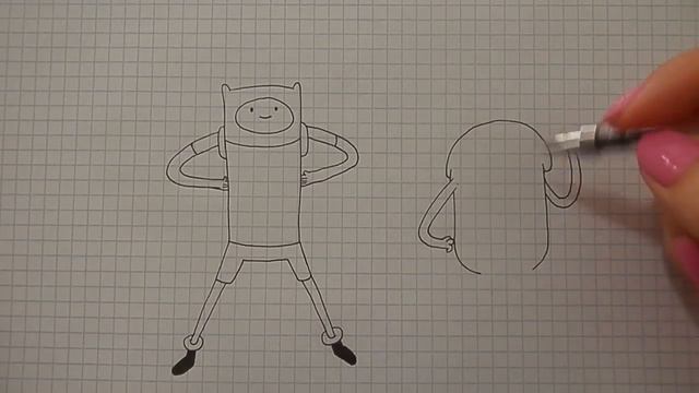 Рисуем Финна и Джейка ВРЕМЯ ПРИКЛЮЧЕНИЙ/183/Draw Finn and Jake ADVENTURE TIME смотреть онлайн