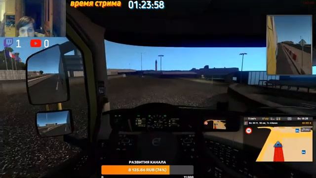 Euro Truck Simulator 2 СТРИМ смотреть онлайн