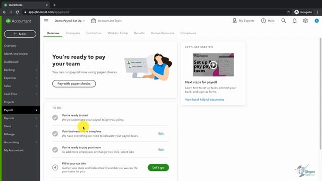 QuickBooks Online Payroll - Full Tutorial QuickBooks Payroll смотреть онлайн