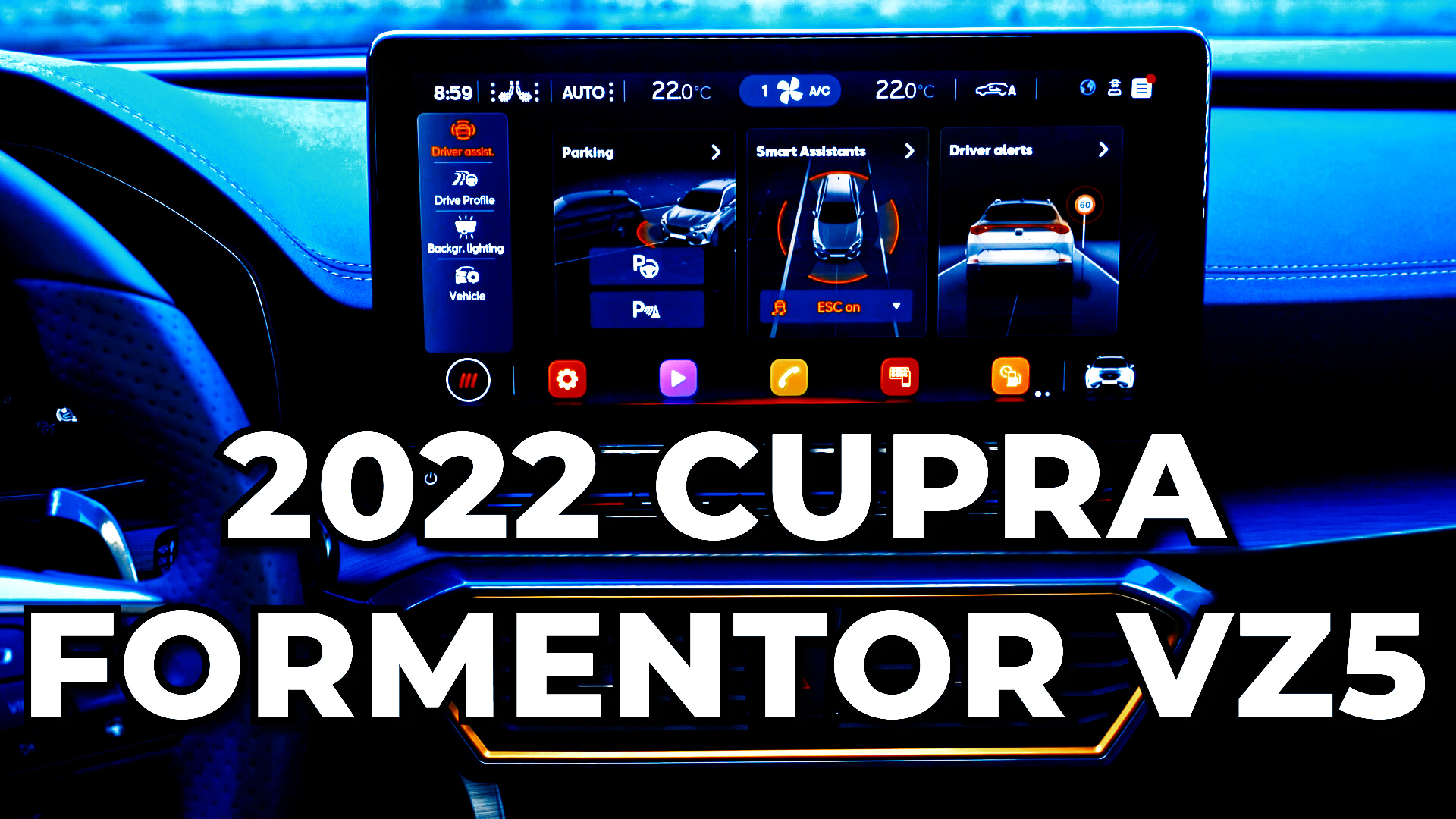 2022 CUPRA Formentor VZ5 - Интерьер! смотреть онлайн