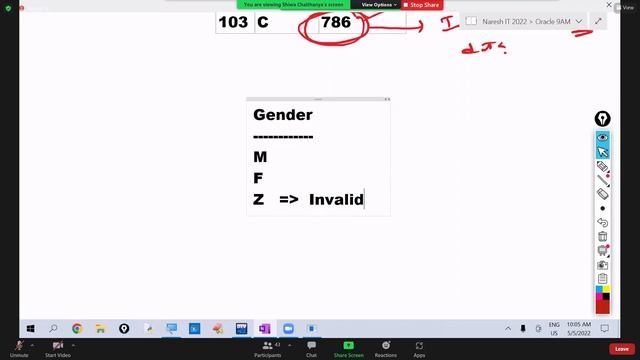 Oracle Lecture [07] Constraints In SQL (05May2022)Constraints In Oracle SQL|| Smart Java Developer| смотреть онлайн
