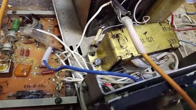 Ремонт высоковольтного преобразователя осциллографа С1-65 (без А). смотреть онлайн