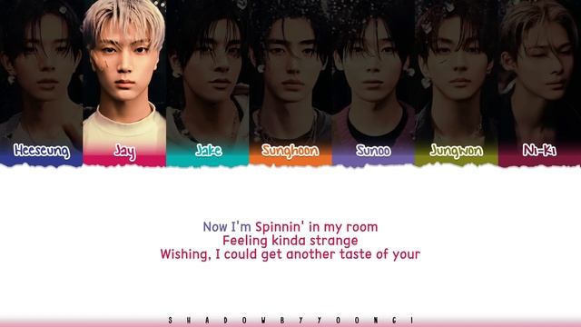 ENHYPEN (엔하이픈) 'Sweet Venom (English Ver.)' Lyrics [Color Coded Han_Rom_Eng] | ShadowByYoongi