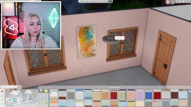 WOW! 😱 Sims 4, aber mein SIM *malt* ihr HAUS! 🎨🖌 | Bau-Challenge | SIMBO смотреть онлайн