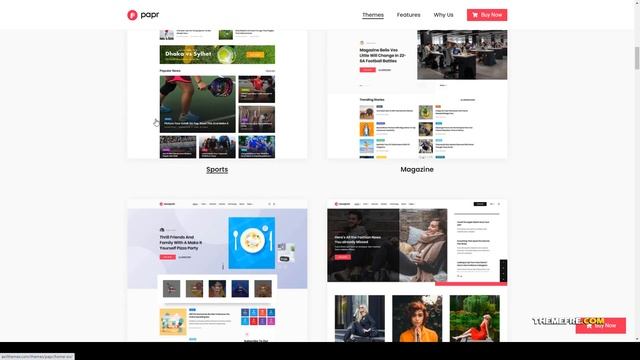 Papr - News Magazine WordPress Theme online magazine health news Build Website смотреть онлайн