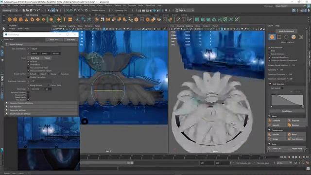 Hollow Knight - City of Tears, Fountain Blockout смотреть онлайн