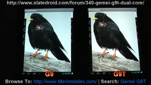 Gemei G9T Dual Core - Benchmarks vs. G9 - Review - Purchase at: Merimobiles.com смотреть онлайн