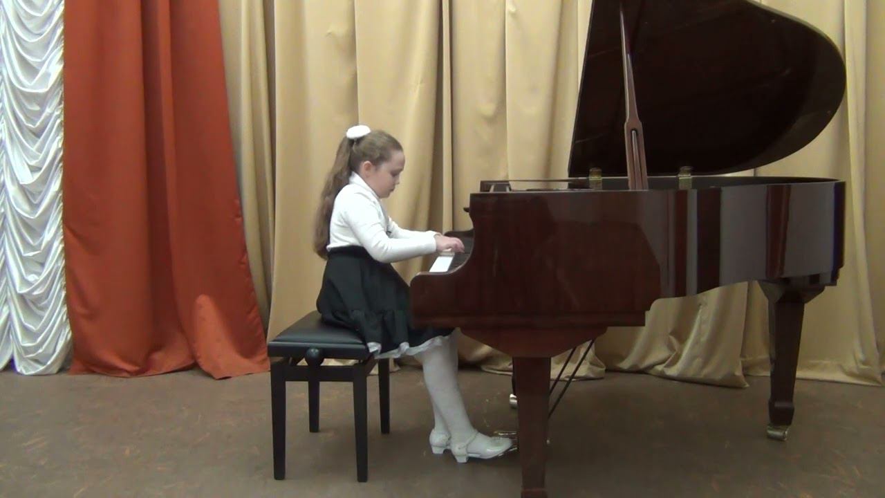 С. Майкапар «Бурный поток» Исп. Ольга Племенеченко 8 лет смотреть онлайн