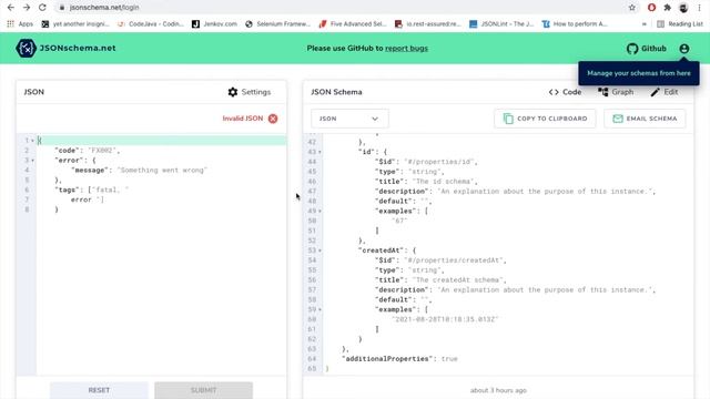 JSON Schema Validation using Postman смотреть онлайн