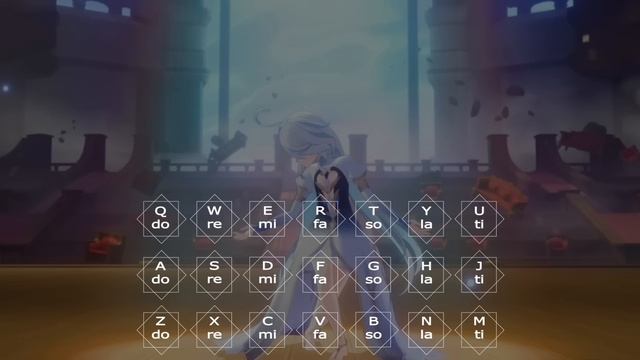 『Focalors Dance Theme』Genshin Impact Windsong Lyre | 風吹きのライアー смотреть онлайн