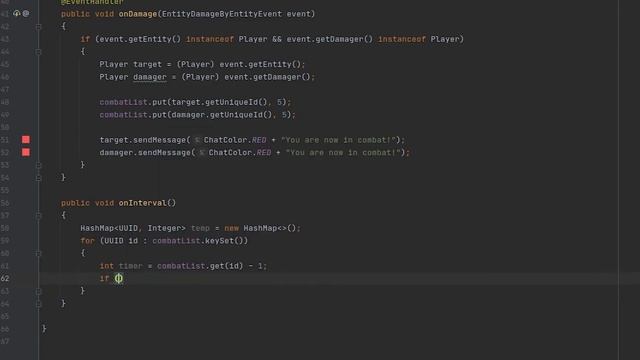 Combat Tag | Bukkit Plugin Tutorial 1.16+ смотреть онлайн