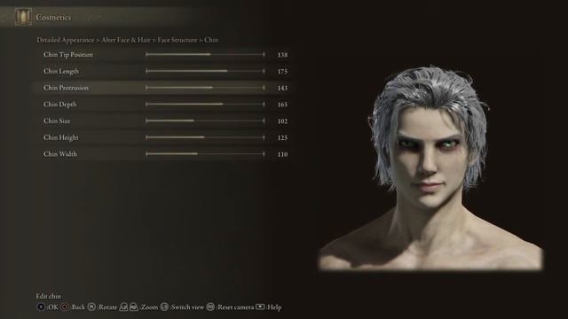 ELDEN RING™ - SEPHIROTH - Character Sliders