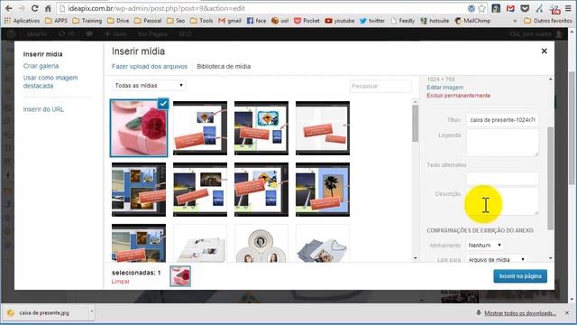Como excluir e adicionar imagens em páginas do wordpress смотреть онлайн