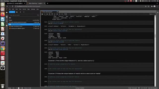 Getting started with data cleaning and visualisation in python смотреть онлайн