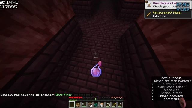 Minecraft 1.16 RSG | 14:17 (PB) смотреть онлайн