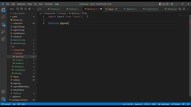 Add Banner in React js - Travel Project Part 09 смотреть онлайн