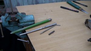 Изготовление рыболовных крючков дома,насечка заусенца. Glavmex.ru