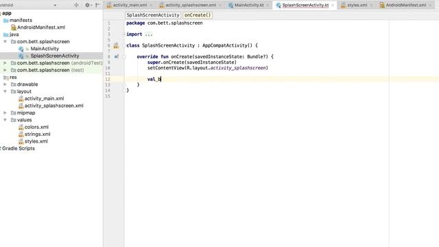 Android Kotlin - Create Splash Screen in less than 5 mins смотреть онлайн