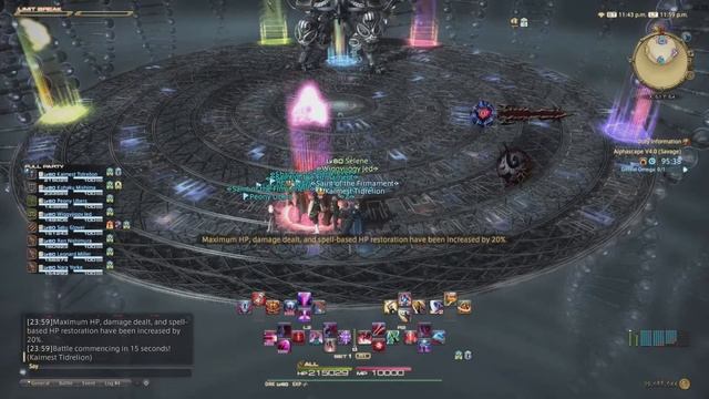 Alphascape V4.0 (Savage) Hello World | Final Fantasy XIV смотреть онлайн